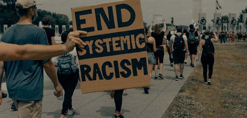 anti-racism rally