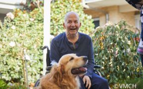 Dog as the best form of therapy for aged care residents